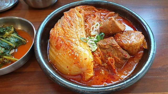 김치찌개 맛나다