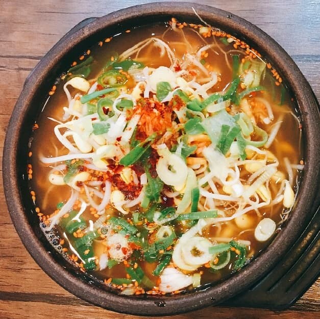 콩나물국밥 맛나다