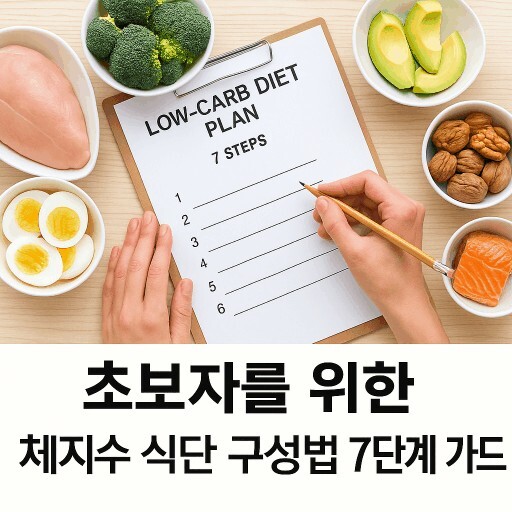저탄수 식단 구성법 7단계