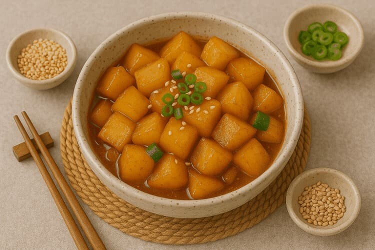 감자조림 맛나다