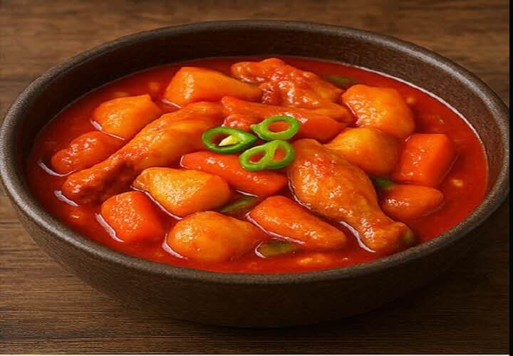 닭도리탕 맛나다