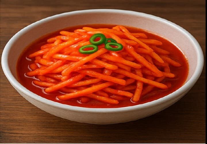아삭한 무생채