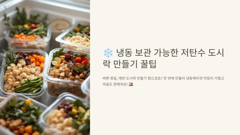 냉동보관