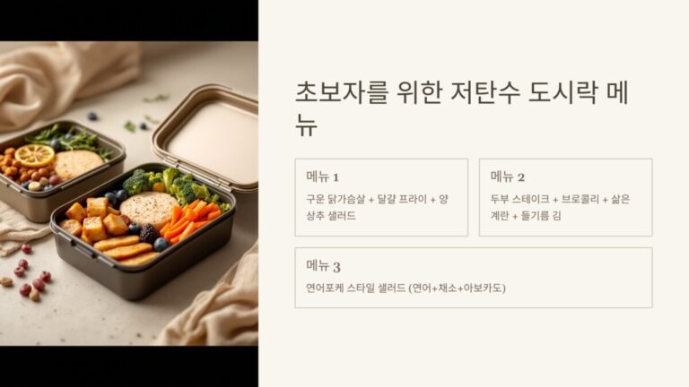 저탄수간편도시락4