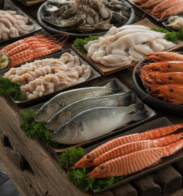 해산물 모음