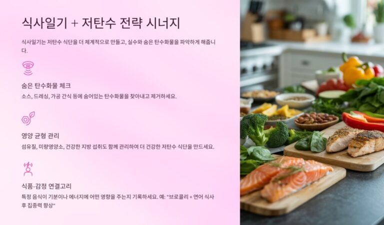 저탄수 전략 시너지